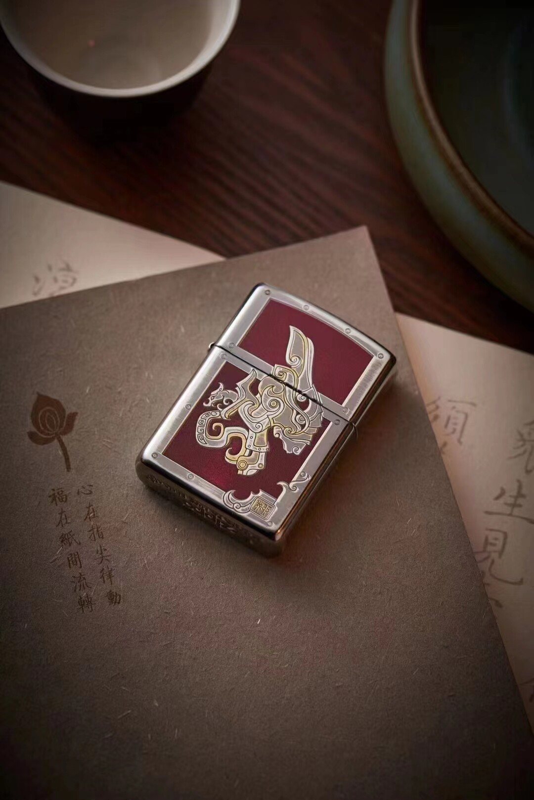 Zippo打火机麒麟兔年限定生肖兔卯将军盔甲限量官方正品高档礼物