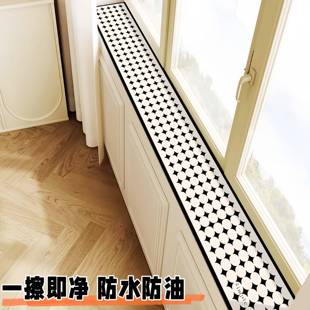 窗沿边垫窄可擦洗防水耐脏防尘垫家用自由裁剪高级感防滑四季通用