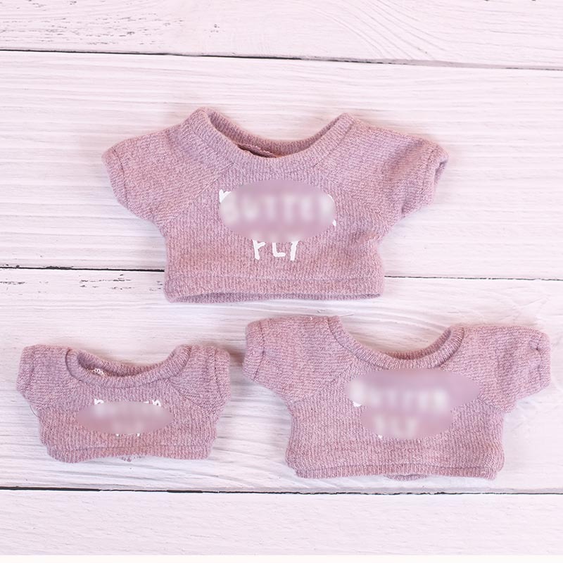 周深娃衣20厘米娃衣有袖无帽卫衣公仔娃娃15cm棉花娃娃卫衣运动裤