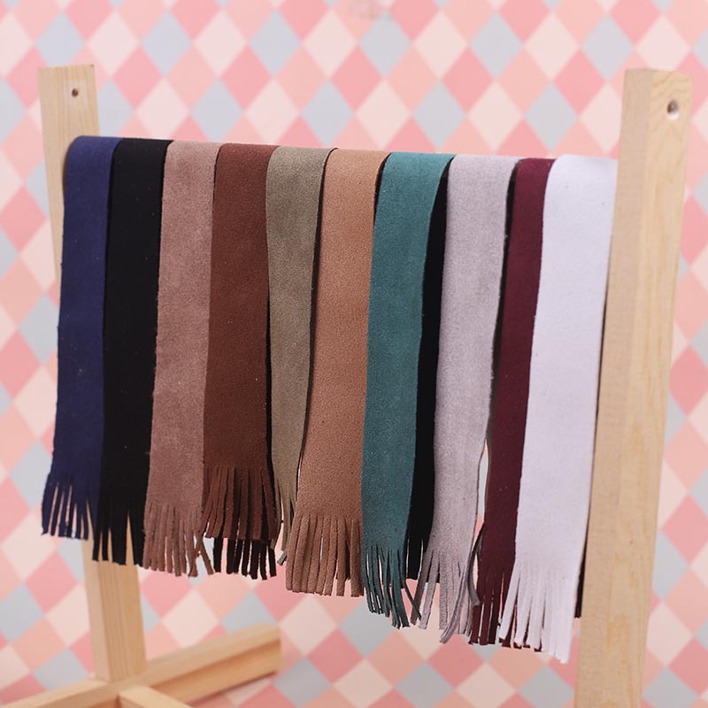 20厘米娃衣围巾棉花娃娃流苏围巾15厘米围巾娃衣棉花公仔百搭围巾