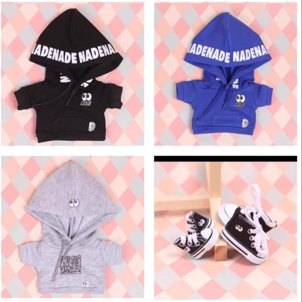 20厘米娃衣Mirror男团吕爵安Edan娃衣棉花娃娃娃衣服公仔卫衣娃衣