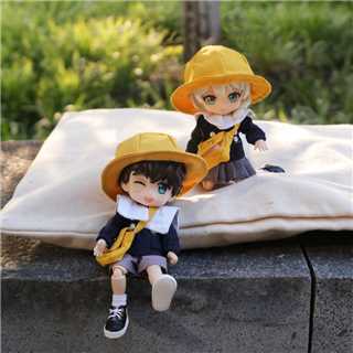 哈乐动漫ob11娃衣幼稚园童装12分素体可穿bjd娃娃配件现货可