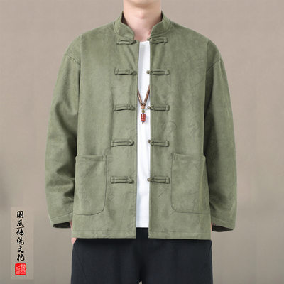 2025新款秋冬中国风外套男款