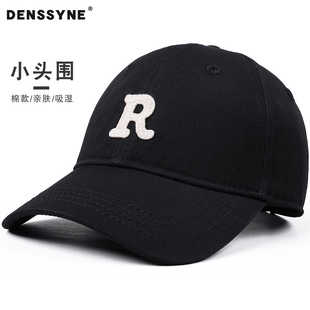 棒球帽休闲字母遮阳帽户外遮阳小号ins潮鸭舌帽 小头围帽子女四季