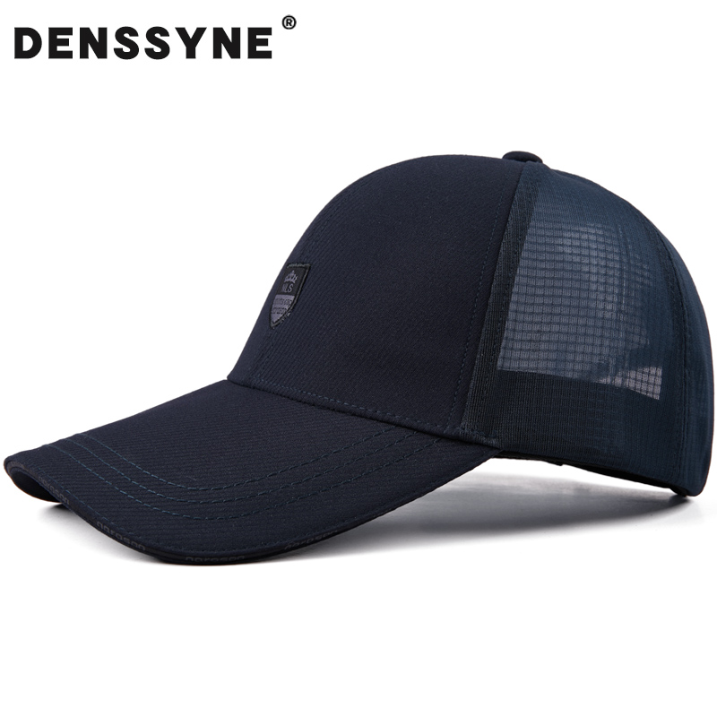 德西纳棒球帽男款夏季半网帽子