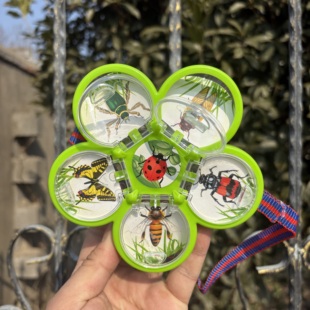 五个格昆虫笼收集观察器蚕宝宝饲养笼子蝈蝈笼蚱蜢蟋蟀蝈蝈宠物笼