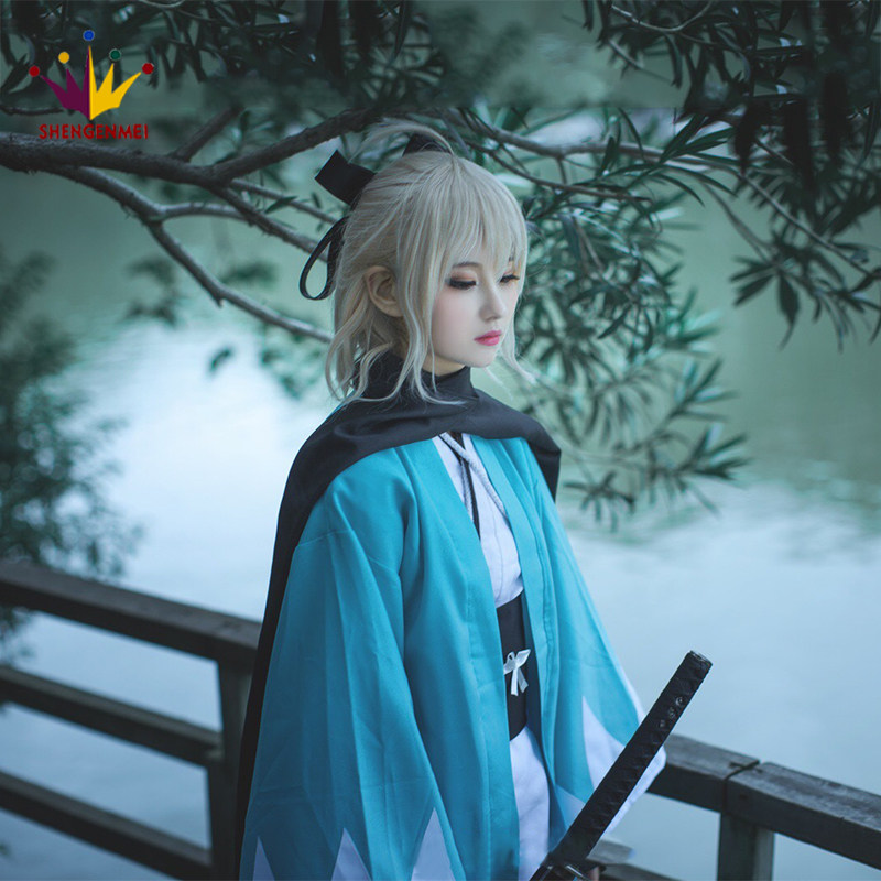 动漫Fate/Grand Order冲田总司三破cos服日本和风短和服日系式男|msdalam kategori Butik wanita / wanita, pakaian/pakaian kebangsaan/peringkat pakaian, pakaian kebangsaan/pakaian - dari Buy2taobao.com untuk memberikan perkhidmatan ejen Taobao profesional membeli