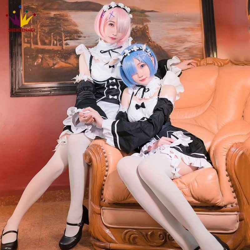 从零开始的异世界生活RAM拉姆REM蕾姆cos服雷姆cosplay女仆女佣服在类目 女装/女士精品, 唐装/民族服装/舞台服装, 民族服装/舞台装中 - 来自Buy2taobao.com提供专业的淘宝代购服务