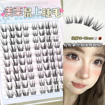 三部曲自然卷翘免胶睫毛