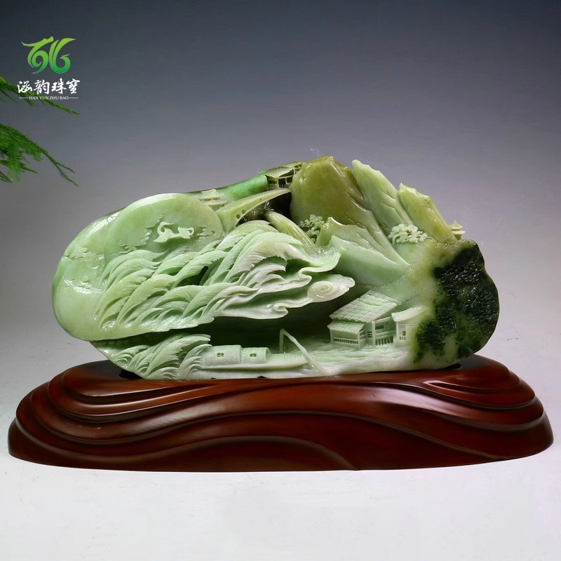 高端礼品独山玉摆件一物一证