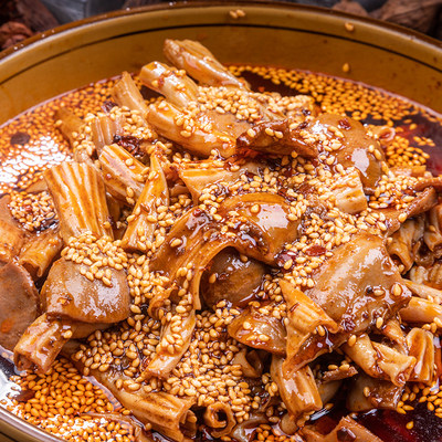 麻辣鸭郡把鸭肠头熟食即食100g