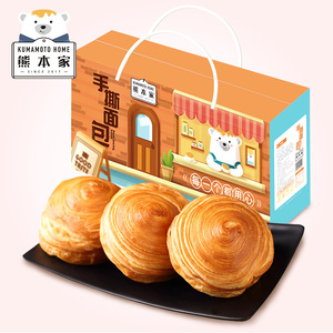 9.99元包邮  熊本家 手撕面包1kg整箱