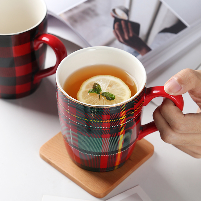 华孚英式创意陶瓷马克杯情侣水杯