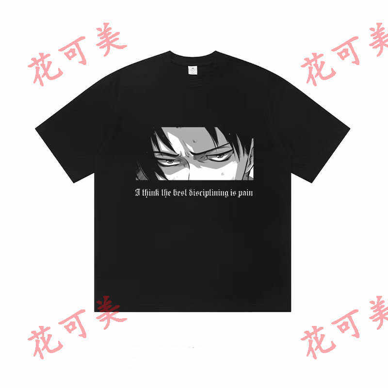 进击的巨人夜斗雪音日系复古男女款 圆领烙印勇士网红同款短袖T恤