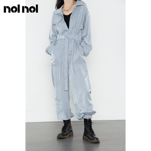 nolnol高级感新款工装连体裤