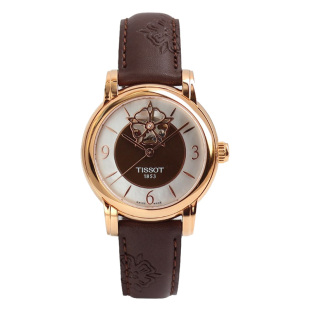 明星同款 心媛机械女表 T050.207.17.117.05 手表女 TISSOT天梭正品