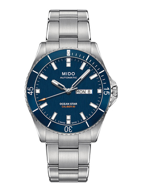 Mido美度正品手表男 领航者系列自动机械男表M026.430.11.041.00