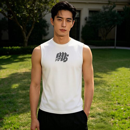 李宁男子速干吸湿背心