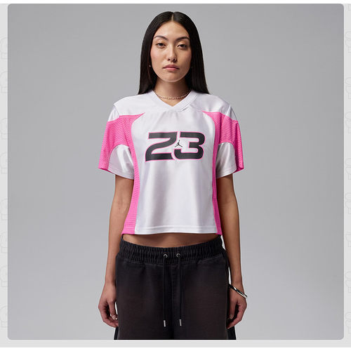 NIKE耐克T恤女26夏季宽松透气运动针织衫短袖上衣IF1158-100