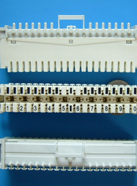 10对科龙模块VDF卡接模块电话克隆语音配线架接线排科隆条