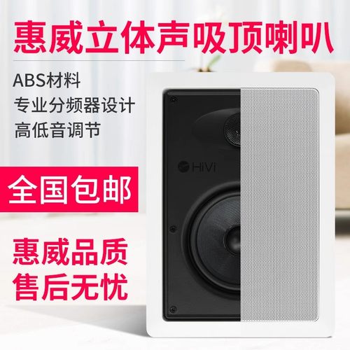 惠威VR8-W定阻环绕吸顶喇叭