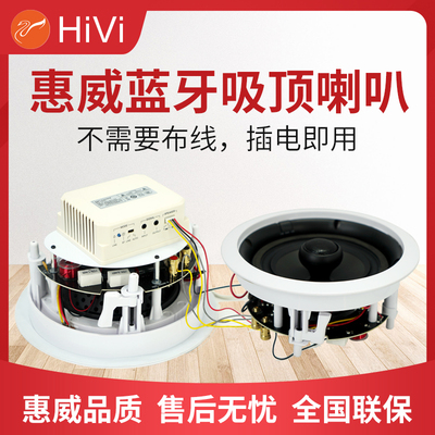 惠威无线蓝牙同轴环绕吸顶喇叭