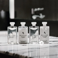 Bvlgari, белый чай, шампунь, кондиционер, гель для душа, крем для тела для отеля, комплект, пробник