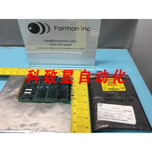 工业配件AG ASSOCIATES 2100-0253-02 DSI O BOARD FOR ALIGNER R
