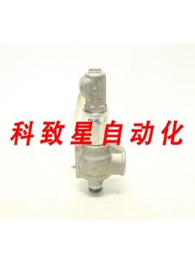 工业配件KUNKLE 911BFEM03ALE 安全泄压阀不锈钢 100PSI 1IN X 1-