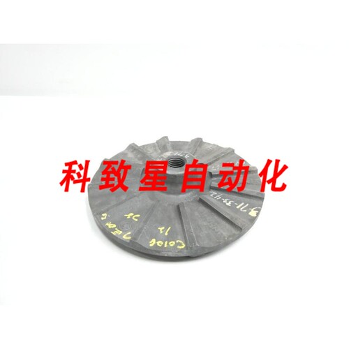 工业配件MODEL JC 1.5X2-11 TITANIUM 6-VANE PUMP IMPELLER 11IN