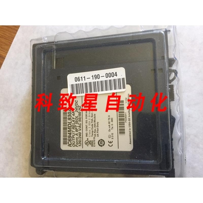 工业配件IC694MDL930A I/O 输出继电器 900 系列 4A 8PT ISOL 24V