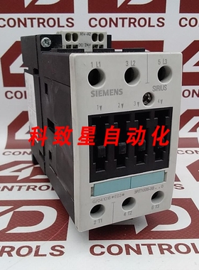 工业配件3RT1035-3BB40 电源接触器3极24VDC6 KW IP00