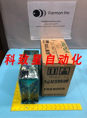 工业配件FRS800B AC SERVO AMPLIFIER 160142