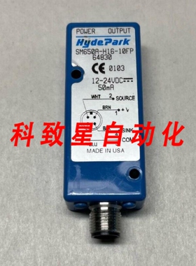 工业配件HYDEPARK SM650A-H16-10FP 64830接近传感器