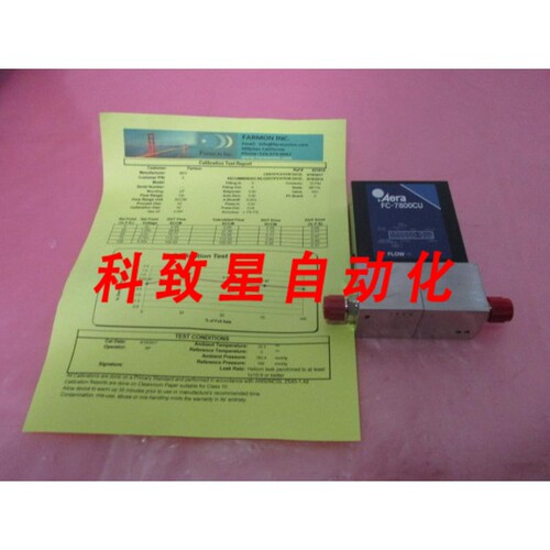 工业配件AERA FC-7810C MASS FLOW CONTROLLER MFC O2 10 SLPM 42