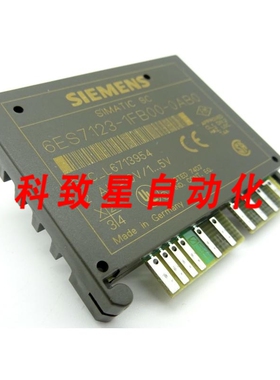 工业配件模块 SC 6ES7123-1FB00-0AB0 模拟输入模块 输入