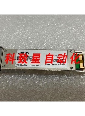 工业配件ADVA 1061701695 XFP/11G/C1550L SM/LC 1550NM 硬件版本