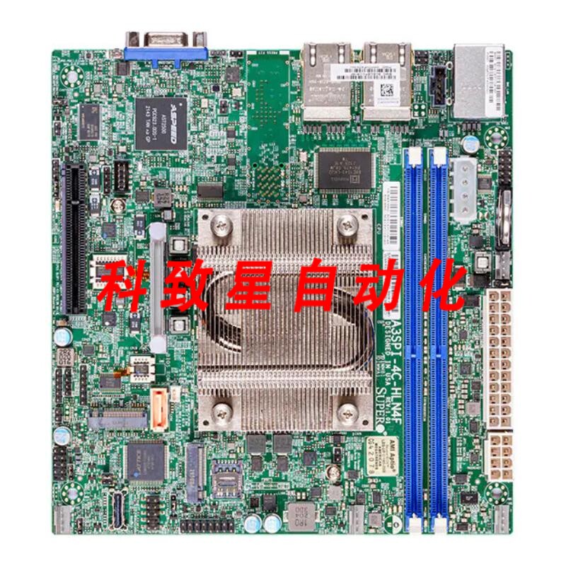 工业配件A3SPI-8C-HLN4F MINI-ITX主板-RIDGE ATOM
