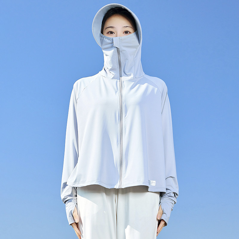 防晒衣女2026年新款夏季薄款防紫外线透气防晒服罩衫短款外套