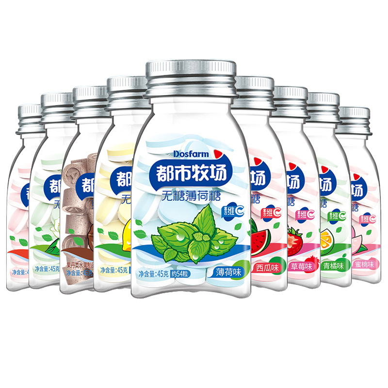 都市牧场糖果爽口薄荷糖商超同款