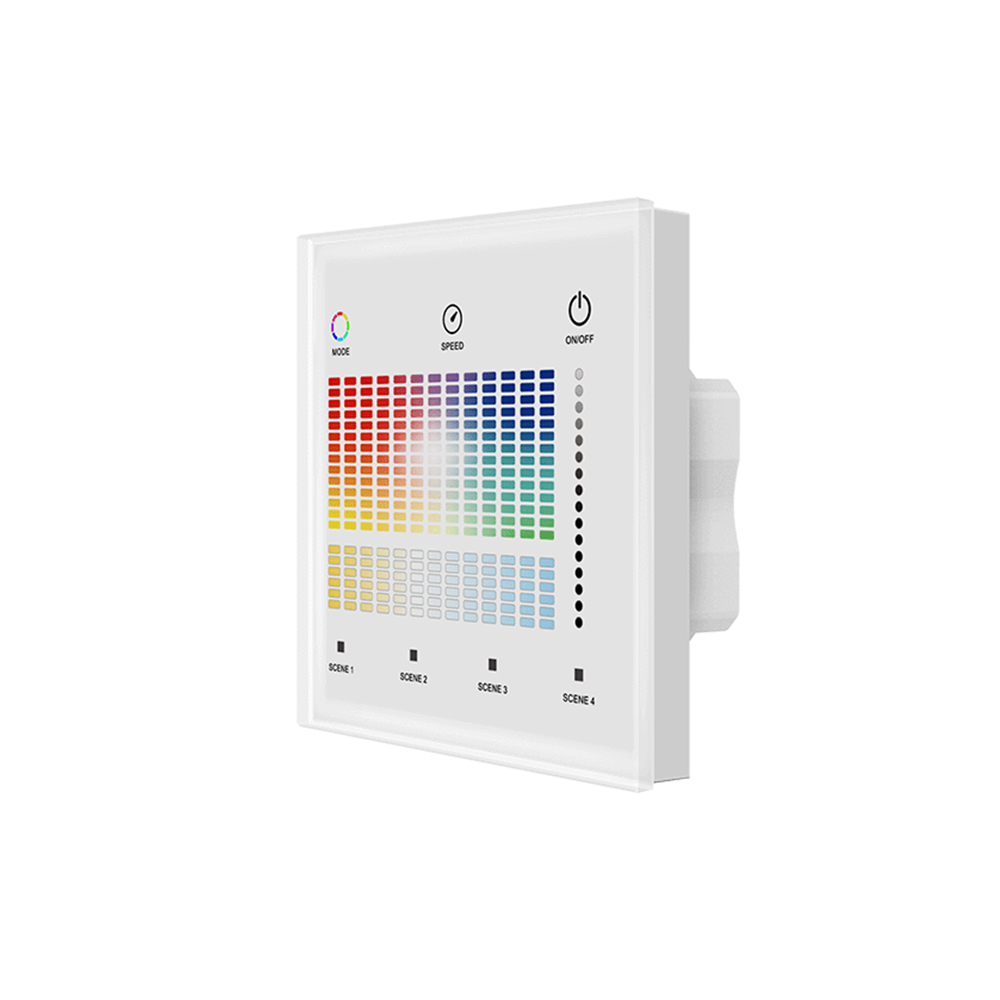 热卖 TD5-S DALI主控面板 DT8-RGBCW RGBCCT 0-100%平滑调节变色
