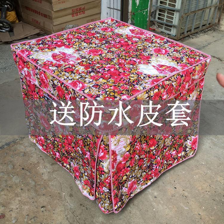 加厚夹棉烤火罩电炉罩麻将机取暖桌罩烤火被正方形桌子电炉罩套
