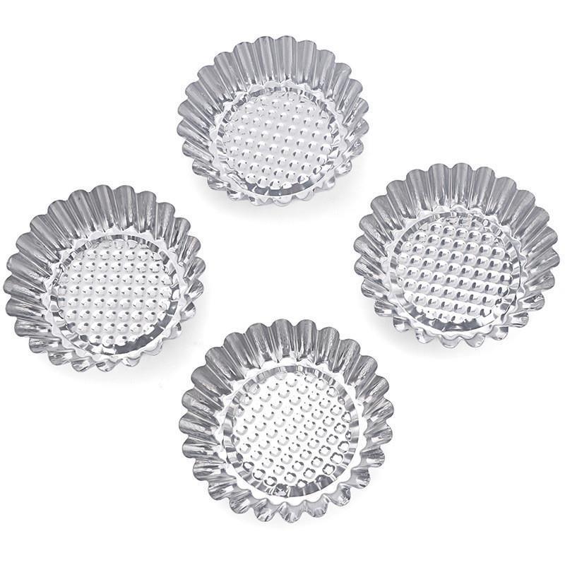 2024新款430不锈钢蛋挞模具蛋糕模具蒸米糕发糕模具烘焙工具