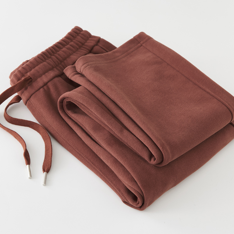 韩岳男长裤宽松休闲拉锁直筒裤