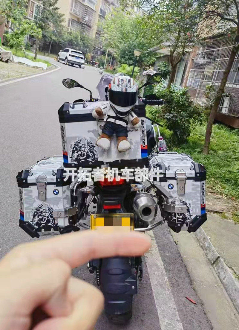 适用宝马r1200gs/adv/r1250gs/adv原厂三箱专用贴纸萝卜三箱贴花
