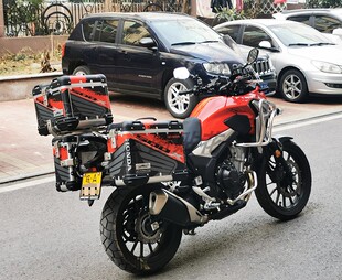 适用本田CB500X萝卜三箱贴纸 原厂三箱贴膜 3M反光防水防晒耐磨贴