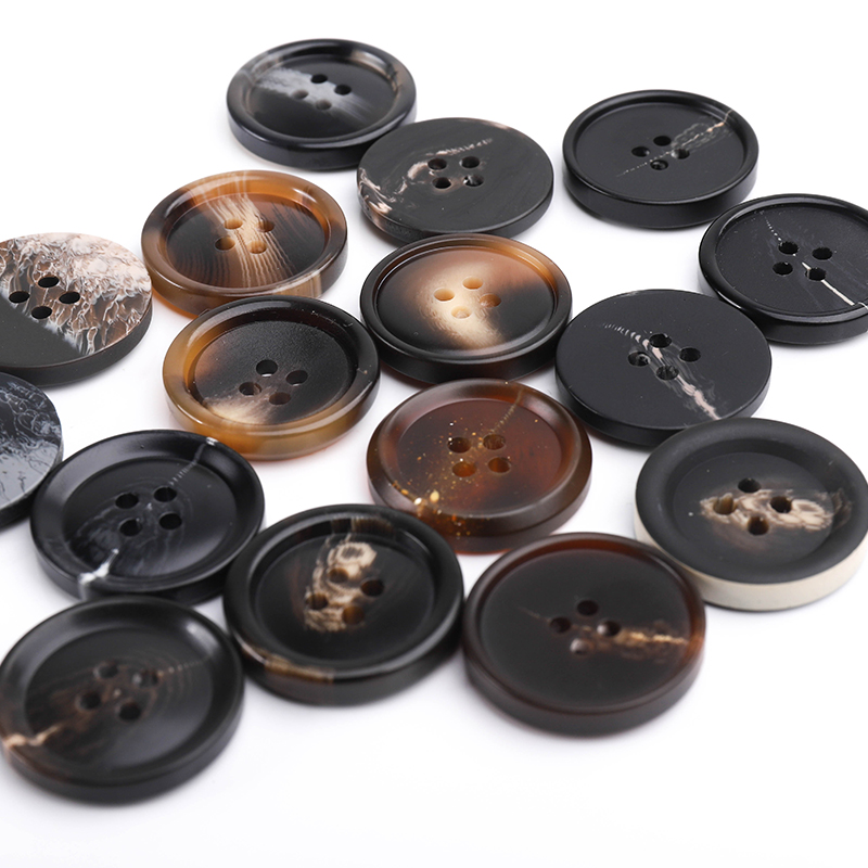 新款毛呢大衣百搭西褲樹脂紐扣