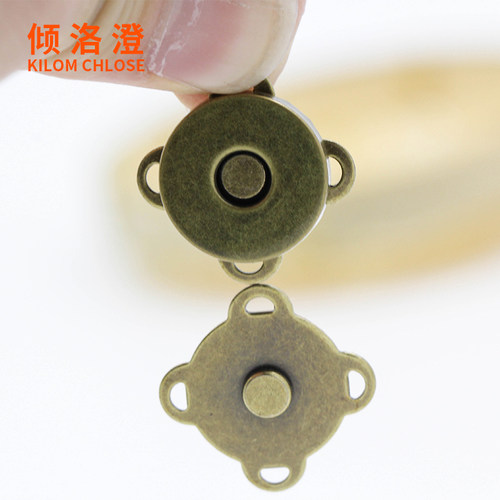 强力磁铁扣梅花型磁性手缝圆形