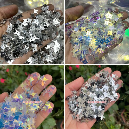 银色贴片亮片珠片光环