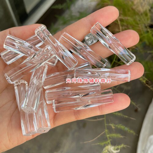 透明珠帘手工仿水晶光环亚克力